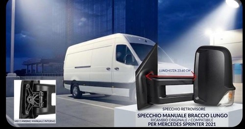 Specchio manuale ant - manuale, sx
